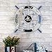 WINOMO 18-Inch Wheel Wall Decor Nautical Decor Nautical Boat Steering Wheel