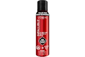 L’Oréal Paris Infallible 3-Second Makeup Setting Spray Jumbo Size, Microfine Mist for up to 36H Wear, Lightweight, Transfer P