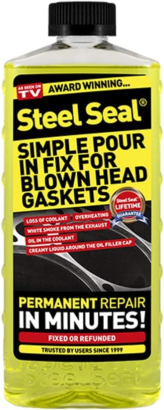 Steel Seal SSAMZ Head Gasket Repair Pour In Sealer for Water-Cooled Engines
