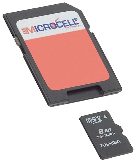 yayago Microcell SD 8GB Speicherkarte / 8gb Micro SD Karte für Alcatel One Touch Pixi 4 (8050D)