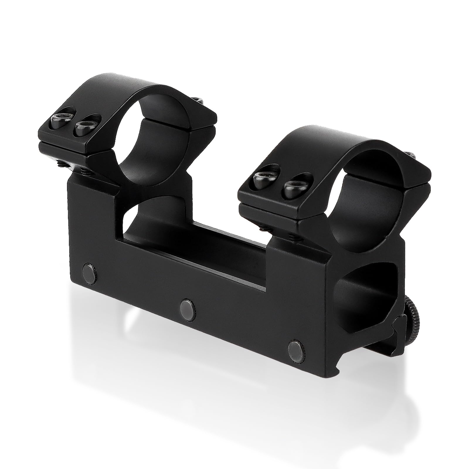 ToopMount Mounting Rings Rail Mount High Profile 25.4mm Tube Dual Mount Rings Adapter for Air Rifle Scope Hunting fit 20mm Picatinny Rail Mount