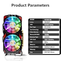 ARDIYES RX 580 Graphic Cards