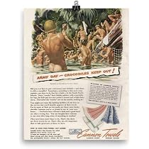 Amazon.com: Raybon Designs Merchandise Nude Men Bathing Vintage ...