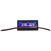 Proshopping 150A RC Watt Meter, High Precision Power Analyzer, DC 0-60V | Volt Amp Watt Checker Tester with Digital LCD Screen for Voltage(V) Current(A) Power(W) Charge(Ah) and Energy(Wh) Measurement