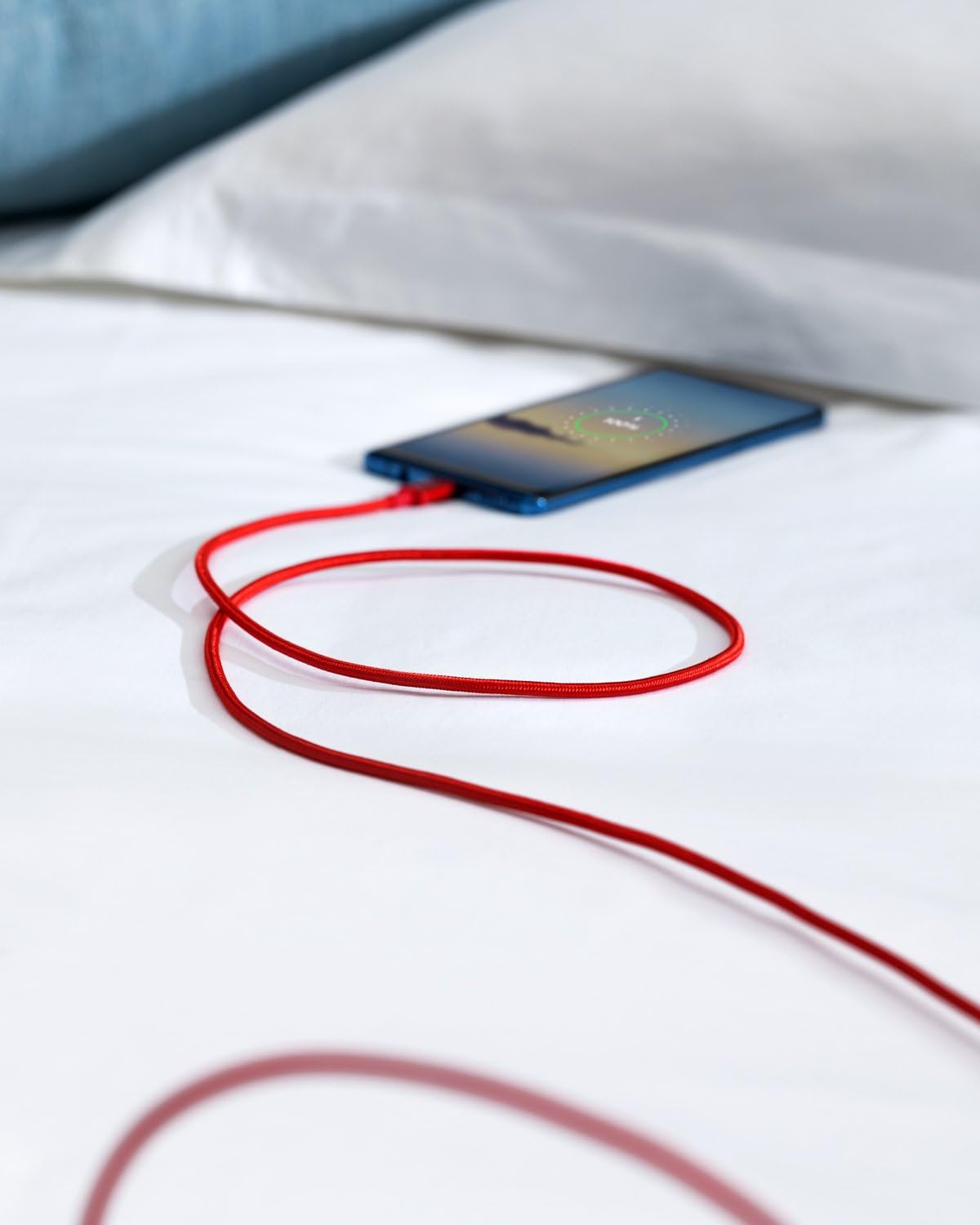 USB Type C Cable, Anker [2-Pack 3Ft] Premium Nylon USB-C to USB-A Fast Charging Type C Cable, for Samsung Galaxy S10 / S9 / S8 / Note 8, LG V20 / G5 / G6 and More(Red)