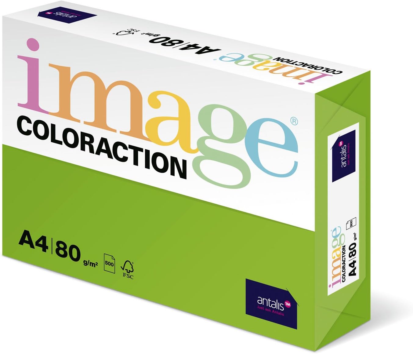 Coloraction Antalis 838A 080S 26 Copy Paper DIN A4 Java Pea Green 80 g/m2