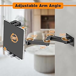 BAISHUN Tablet Wall Mount Holder, 3-Stage