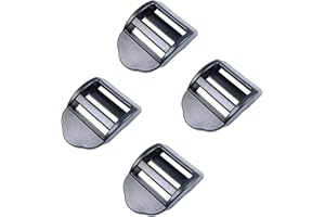 BOSWOAK Ladder Lock Slider,Heavy Duty Plastic Ladderlock Slider Adjustable Lock Ladder Slide Buckle Adjuster for Backpack