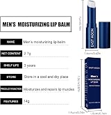 Bexdug Men's Moisturizing Lip Balm for Chapped Lips - Hydrating Serums 2.7g view 6