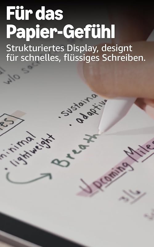 Kindle Scribe Colorsoft 32 GB (neueste Generation) – 11-Zoll-Farbdisplay mit Frontlicht – Dünn, leicht, leistungsstark – Dokumente, Bücher und integriertes Notizbuch – Graphit