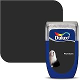 Dulux Walls & Ceilings Tester Paint Rich Black 30 ml