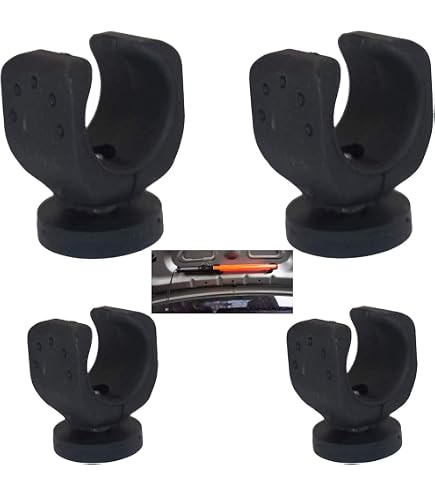BDKMMS Lot De 2 Clips De Poche Amovibles Pour Lampe De Poche – Acier Inoxydable Haute élasticité