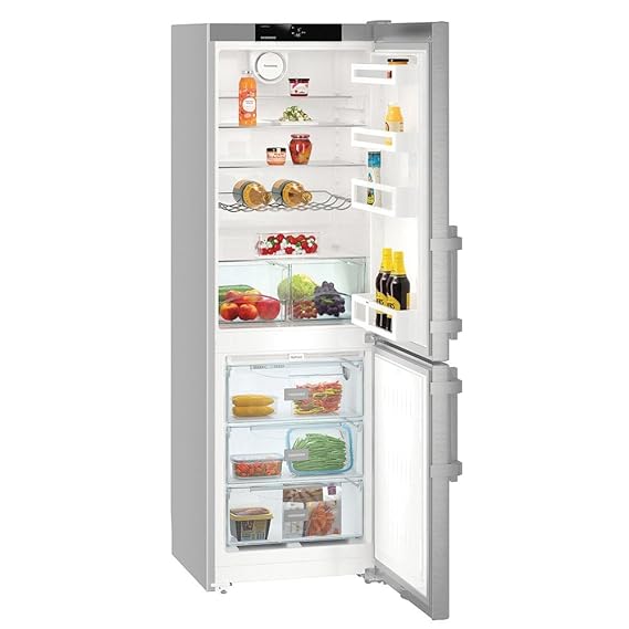 Liebherr CNef3515 Fridge Freezer Stainless Steel 60 cm Amazon.co.uk