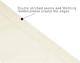 WOLTU Sun Shade Sail 2.5x3.5m Right Angle Water Resistant Polyester UV Block view 6