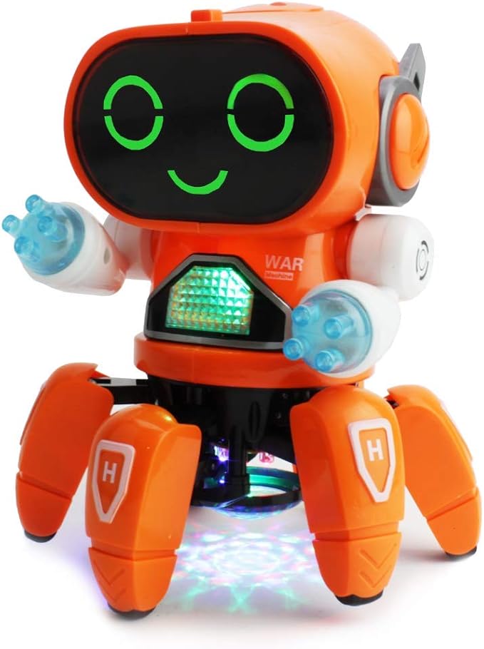 dancing disco robot by toy chef