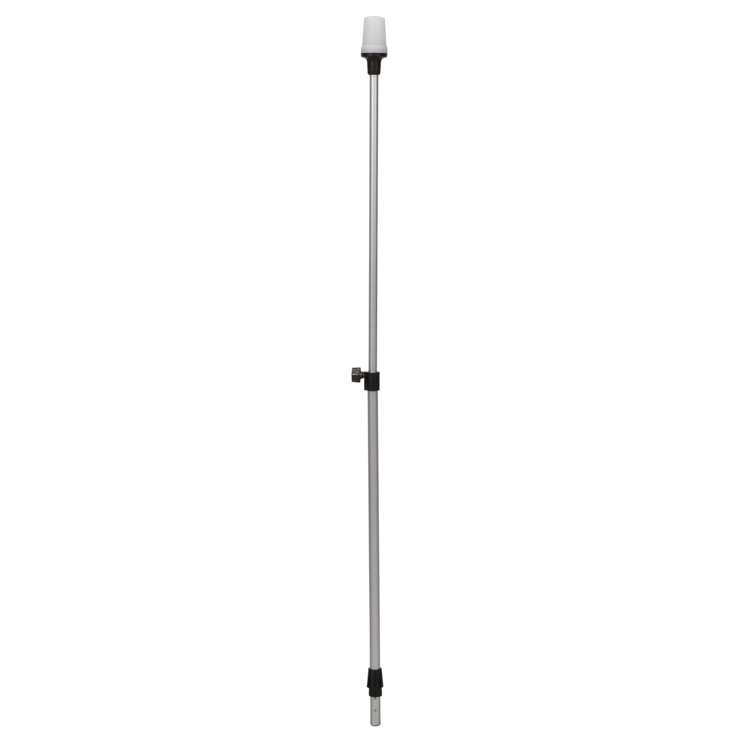 Attwood 5610-48-7 Telescoping Pole Light, All-Around Light, Height-Adjustable 26-42 inches, 2 Mile 360-Degree Visibility