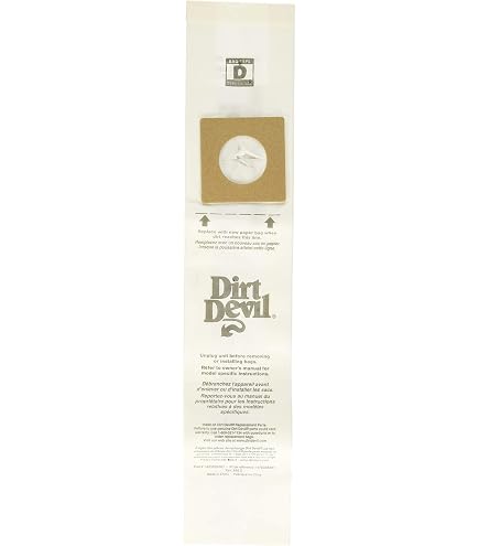 Staubsaugerbeutel Typ U Für Dirt Devil – 10 Stück, Kompatibel Mit Vielen Modellen