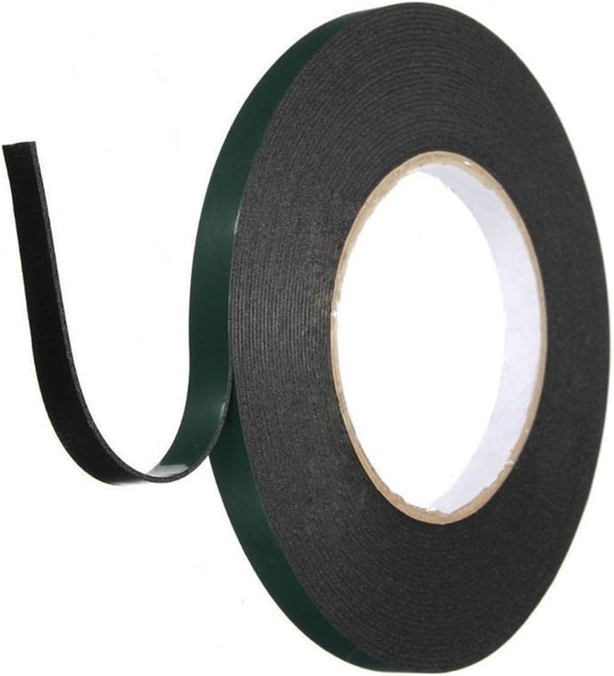 Mounting Tape, Double Sided Foam Tape Industrial Strength Sticky Adhesive Glue Heavy Duty Dustproof Waterproof (10 MM)
