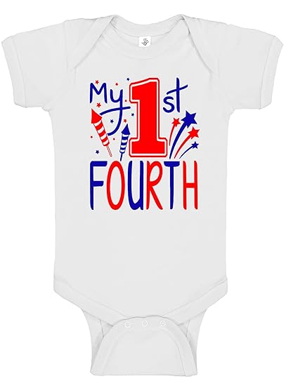 my first fourth of july baby girl