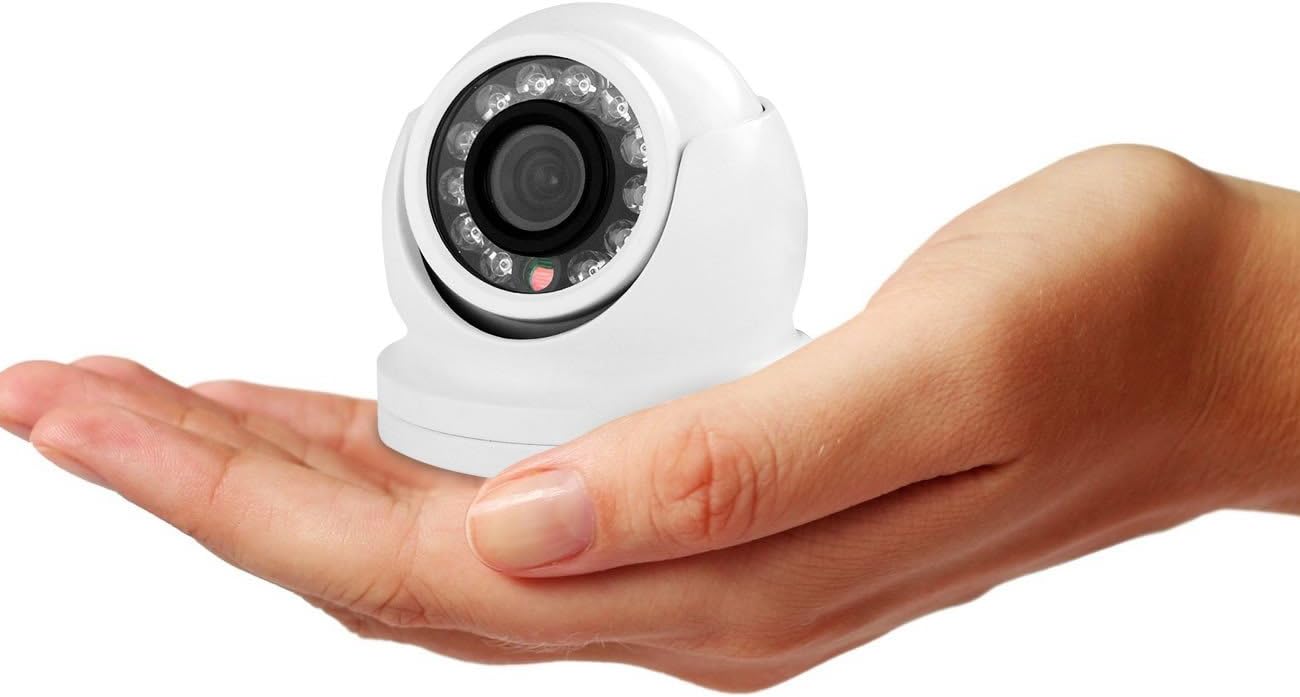 Evtevision Mini AHD/TVI/CVI/Analog Security Camera Home