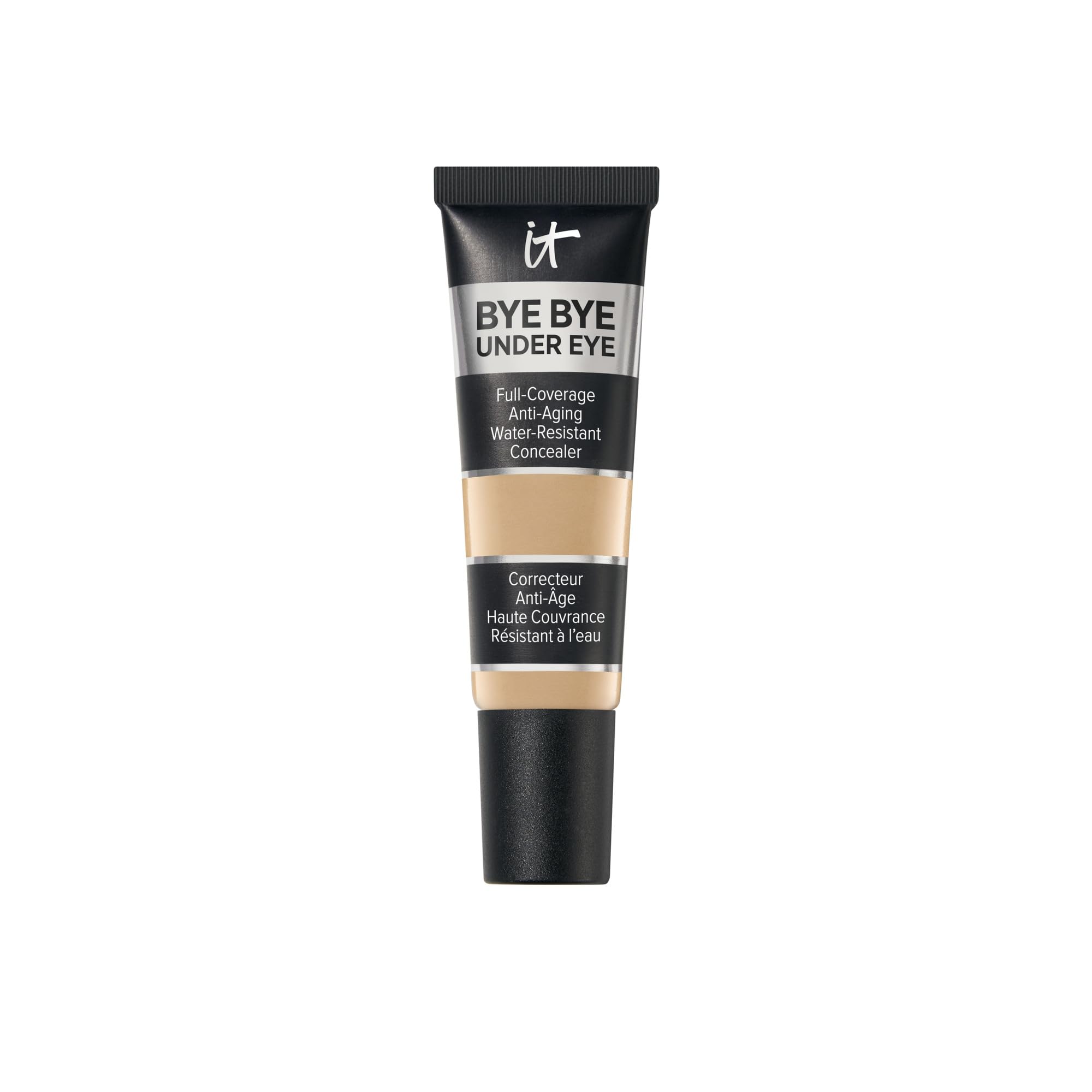 IT Cosmetics Bye Bye Under Eye Concealer, Highly Pigmented and Water-Resistant with Long-Wearing Finish