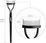 MSQ Eyelash Comb Definer Mascara Applicator with Curved Metal Teeth view 3