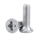100Pcs/Bag M3 Machine Screws,9Types M3 Flat Head