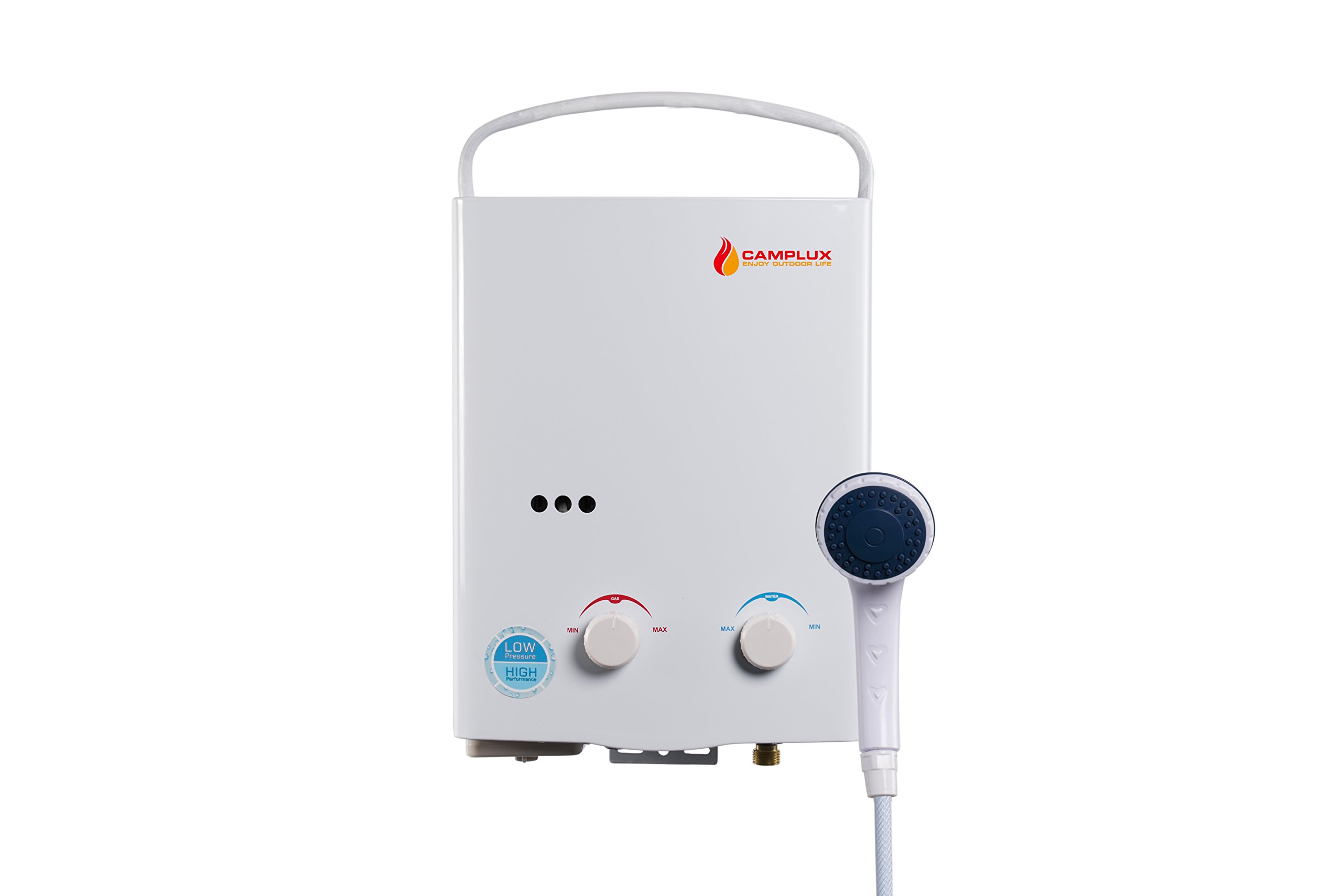 Camplux 5L 1.32 GPM Outdoor Portable Propane Tankless Water Heater