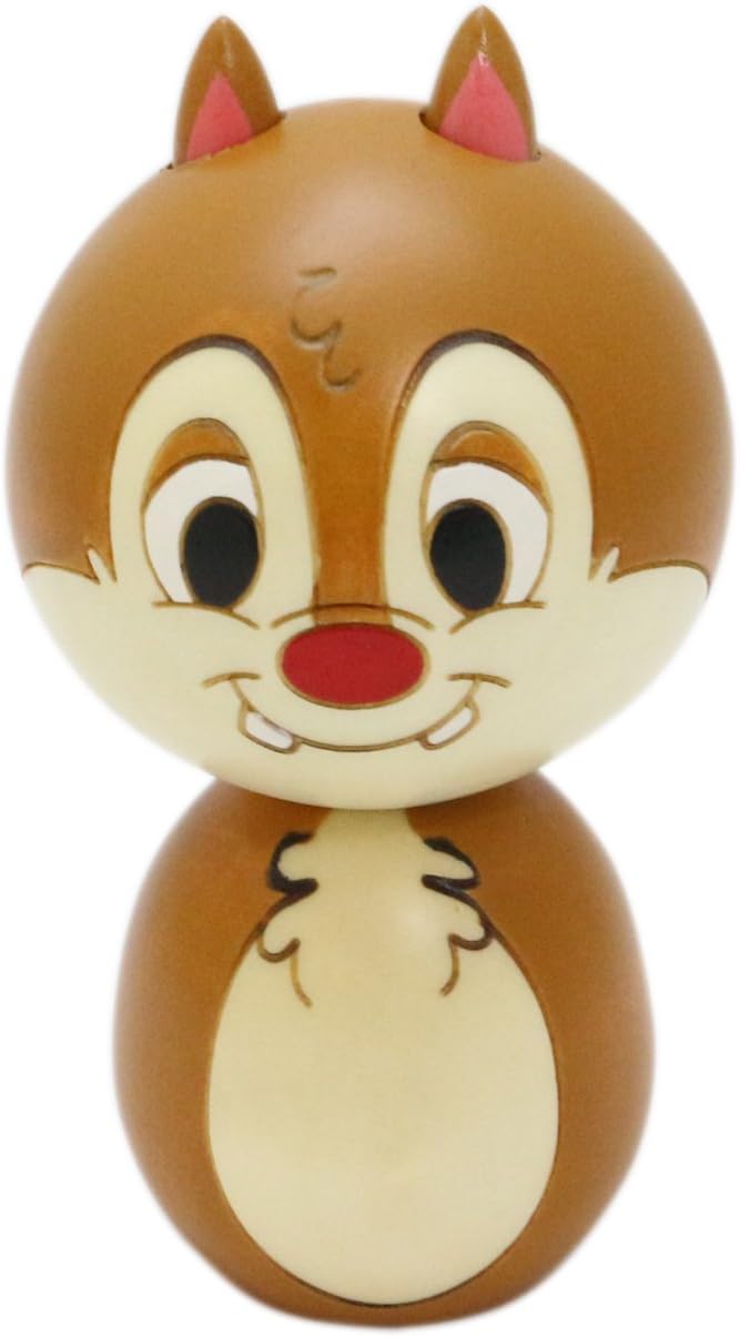 [卯三郎こけし]Disney公式ライセンス商品 ディズニー チップとディール デール こけし MMK-6756