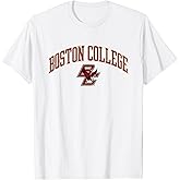 Boston College Arch Graphic White | BC Eagles T-Shirt