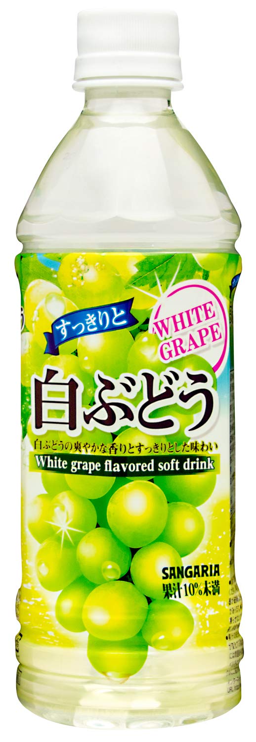 サンガリア すっきりと白ぶどう 500ml ×24本商品画像