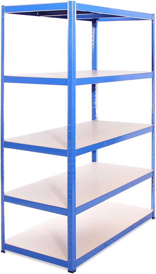 GRack Garage Shelving Unit 180cm x 120cm x 60cm Single bay, Blue 5