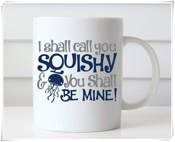 Amazon Com Ottoriven101 Finding Nemo Coffee Mug I Shall Call You Squishy Dory Finding Dory Finding Nemo Quote Quote Coffee Mug Funny Coffee Mugs Funny Mugs 11oz Ceramic Coffee Mug Tea Cup High
