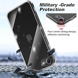FOR iPhone SE Case 3rd/2rd, IP 8/7 Case Translucent