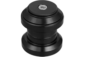 X AUTOHAUX 34mm 1-1/8" Threadless Bicycle Headset Combo Bike Threadless External Headset Sealed Cartridge Bearings MTB Road H