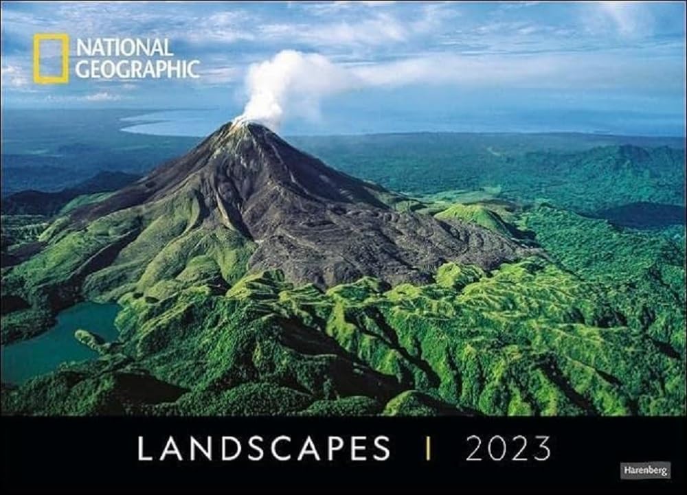 Landscapes Edition National Geographic Calendar 2023