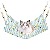 PERSUPER Cat Hammock Bed Cool Summer Hanging