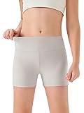 Haloumoning Girls Athletic Shorts Kids High Waisted