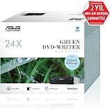 ASUS DRW-24D5MT 24X DVD Writer M-DISC Support Disc Encryption Webstorage Black view 2