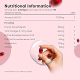 WeightWorld Antarctic Krill Oil Capsules 1200mg 180 Softgels 3 Months view 6