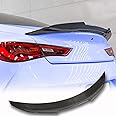 MCARCAR KIT Real Carbon Fiber Trunk Spoiler for Infiniti Q60 Q60S Coupe 2017-2023 Rear Boot Lid Highkick Wing Lip Factory Outlet (Style A)