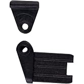 Rear Window Sunshade Blind Corner Plastic Clips T-Slider Brackets Compatible with BMW E38 E39 E46 E60 E65 E66