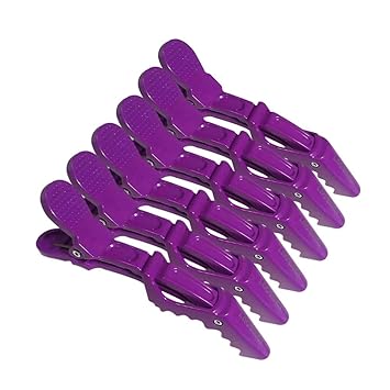 Amazon Com Salon Hair Styling Clips Sectioning Plastic Alligator