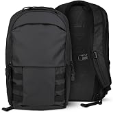 Vertx Unisex Urban Ghost 20L Everyday Backpack, It's Black - OS | Ripstop Exterior, Padded Laptop Sleeve, Front Organizer Panel, Stretch Side Pockets, Adjustable Sternum Strap