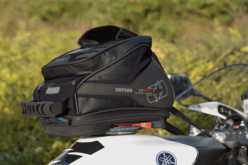 Oxford OL290 Black 4 L Tank Bag (Q4R Quick Release Motorcycle) - Image 3