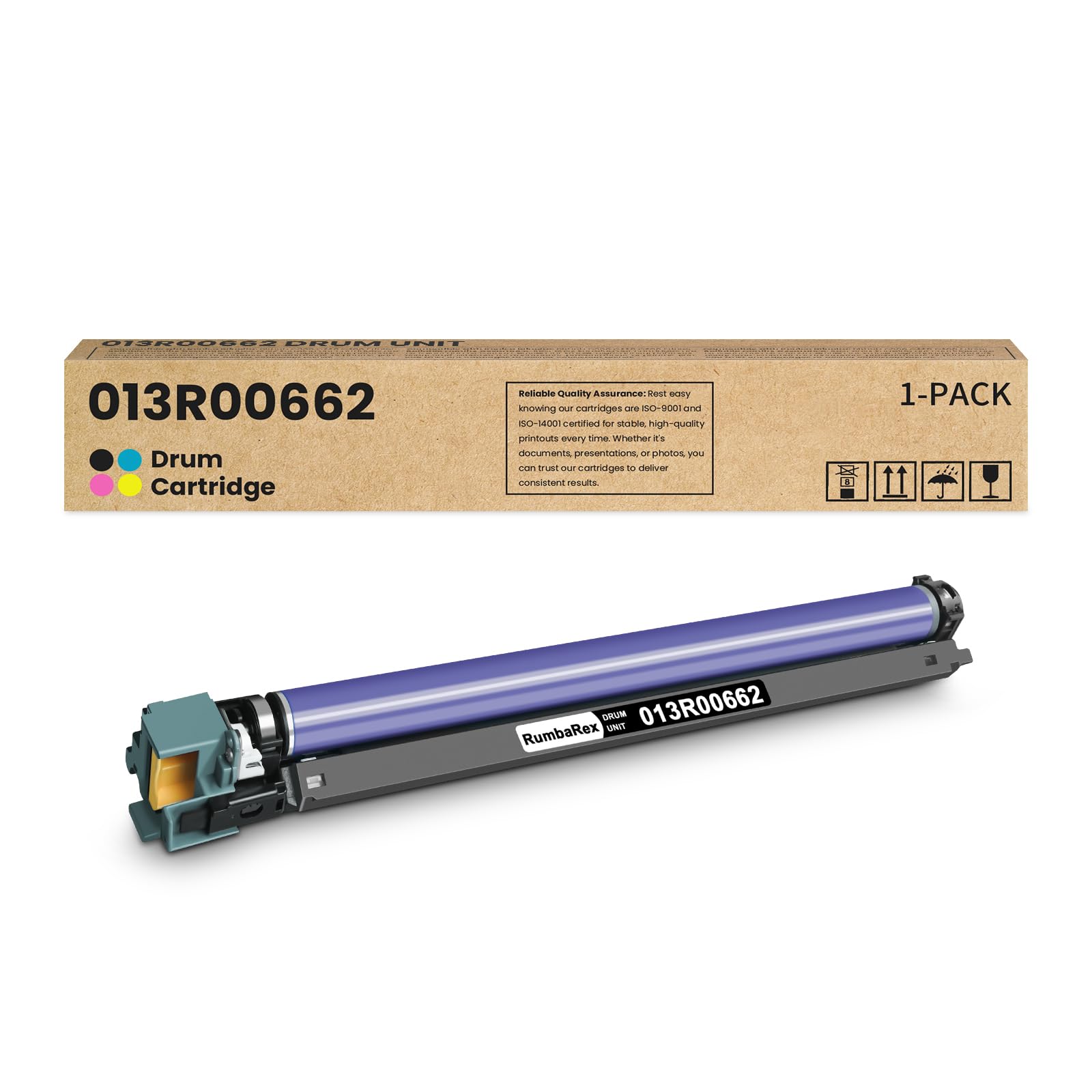 View 1 of 013R00662 Drum Cartridge 1-Pack Replacement for Xerox WorkCentre 7525 7530 7535 7545 7556 7830 7835 7845 7855 7970 EC7836 EC7856 Altalink C8030 C8035 C8045 C8055 C8070 Printer Imaging Drum Unit