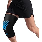 Knee Ice Pack Wrap Extended Ice Packs for Injuries Reusable Leg Freeze Compression Sleeves, Gel Cooling Knees Brace Cold Hot Packs Therapy Flexible for Pain Relief, Surgery Recovery Gift for Women Men