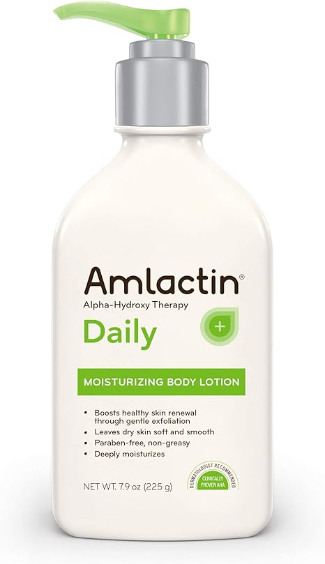 Amlactin Daily Moisturizing Body Lotion 7 9 Ounce Bottle Paraben Free Amazon Co Uk Beauty