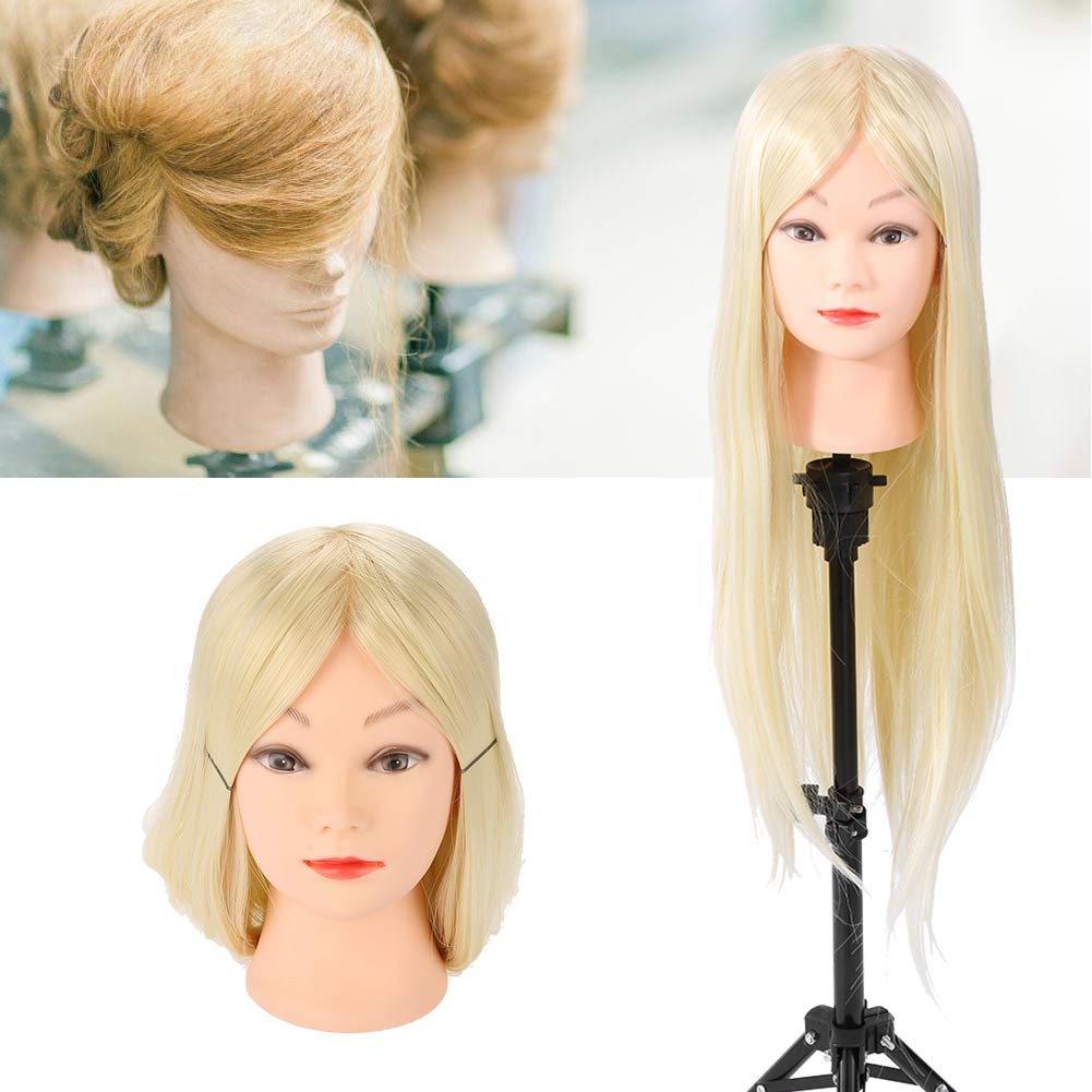 Betued Mannequin Head for Styling | Practice Hairdressing Training | Stylist Essentials with Natural Real