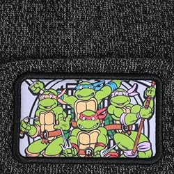 Bioworld TMNT Dark Heather Grey Beanie with Sewer
